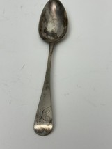 English Georgian Sterling Silver Tablespoon Large Spoon 9&quot; - £71.32 GBP