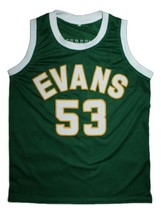 Darryl Dawkins Evans High School Basketball Jersey Sewn Green Any Size - £27.88 GBP