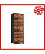Elegant Tall Dresser with Scratch-Resistant Finish - Ideal for Bedroom &amp;... - $1,308.71 MXN