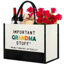 Grandma Stuff Shopping Tote Bag, Grandma Gifts For Christmas, Birthday Gifts Ide - £11.27 GBP