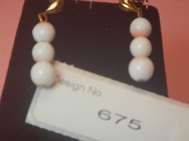 Vintage  1970's- 1980's Style Fashion Earrings  #675 - £5.40 GBP