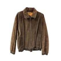 VTG 70s London Fog Brown Corduroy Bomber Jacket Sz 42 Thinsulate Lined T... - $84.10