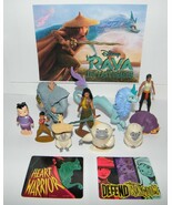 Disney Raya And the Last Dragon Figure Set of 10 with 2 Stickers Fun Cha... - $21.97 CAD