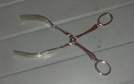 Vintage Delta Airlines Stainless Steel Fork Tongs ABCO 0442-05034 - $552.85 MXN