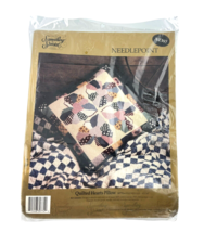 Something Special Needlepoint Quilted Hearts Pillow Front Kit 30774 14&quot; x 14&quot; - £23.04 GBP