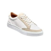 Stacy Adams Dorian Moc Toe Lace-Up Sneaker White 25749-100 image 8