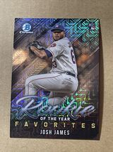 Josh James 2019 Bowman Mega Box Mojo Rookie of the Year Favorites #17 As... - $1.95
