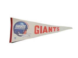 New York Giants 2 Bar Vintage Felt Pennant 29 X 12 - £11.38 GBP