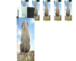 Butane Electronic Lighter Set of 5 Elephant Design-009 Custom Animals - £12.59 GBP