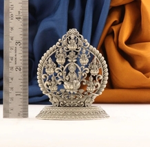 BIS HALLMARKED 925 Silver Antique 2D Ashtalakshmi Idol - pure silver gift items  - £100.72 GBP+
