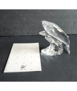 Swarovski Crystal Annual Edition 1992 &quot;The Whales&quot; Figurine #164614 w/ Box - £112.92 GBP