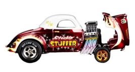 SOLD OUT Hot Wheels ’41 Willys Gasser 2022 Holiday Christmas Car RLC Exclusive image 3