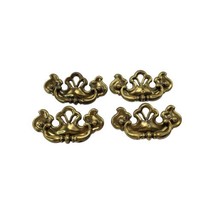 1986 Brass Drawer Handles Pulls Ornate Salvage Hardware B8790 - £18.56 GBP