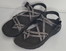 Chaco ZX2 Womens 10 Sandals Aztec Gray Toe Loop Double Strap Vibram Waterproof - £29.10 GBP