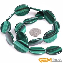 AAA Natural Malachite Loose Stone Beads For Jewelry Making strand 15 Inch Fit DI - £72.59 GBP