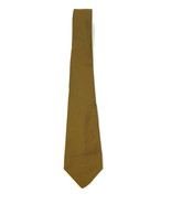Vintage Lilly Dache Men&#39;s Silk Wide Neck Tie Yellow Black Geometric Pattern - $152.02 MXN