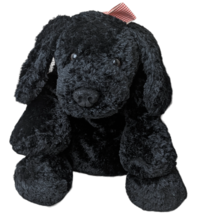 Flip Flops Black Puppy Dog Extremely Relaxed Animal Bean Bag By Mary Meyer 13&quot; - £19.46 GBP