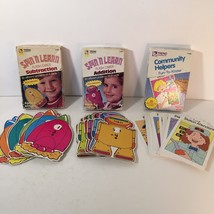 Lot Of Spin &#39;n Learn Addition Subtraction Community Helpers Cards 1984/86 Trend  - £16.28 GBP