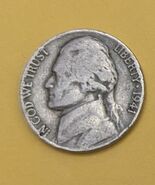 1941 Jefferson Nickel No Mint Mark Rim Error Coin - $4,592.50 MXN