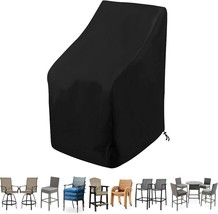 Black Sectional Armless Sofa Table Chair Storage Bar High Chair,, Proof. - $29.94