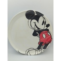 Designs Mickey Mouse Sketchbook Melamine 10&quot; Dinner Plate Vintage VTG - $7.92