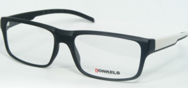 New Onkels ONK4401 Col. 3 Matt Black /WHITE Eyeglasses Glasses Frame 56-15-140mm - £108.28 GBP
