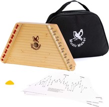 European Expressions Music Maker Lap Harp With Sheet Music And Black Carrying - £65.71 GBP