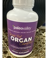 Paleovalley Grass Fed Beef Organ Complex Freeze-Dried Beef Liver Heart 1... - £32.93 GBP