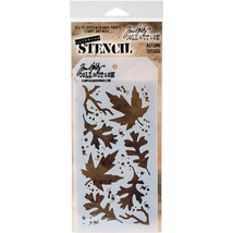 Tim Holtz Layered Stencil 4.125&quot;X8.5&quot;-Autumn - $17.06