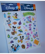 Disney Sandylion Mickey Mouse Minnie Daisy BIG 15&quot; Packs 1 Sheet Each NEW - £5.93 GBP