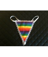 New Sexy Womens RAINBOW Gay Pride Gstring Thong Lingerie Panties Underwear - €17,24 EUR