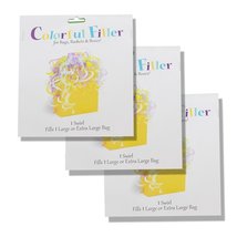 Pastel Multicolor Swirl Shred Tissue Gift Wrap Paper, Purple, Yellow, Bl... - £9.53 GBP