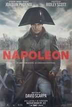 NAPOLEON 11.5&quot;x17&quot; Original Promo Movie Poster 2023 Joaquin Phoenix Ridley Scott - £11.59 GBP