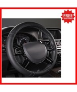 Safety First: Anti-Slip Leather Steering Wheel Cover 14.5-15” - Easy Ins... - $475.61 MXN