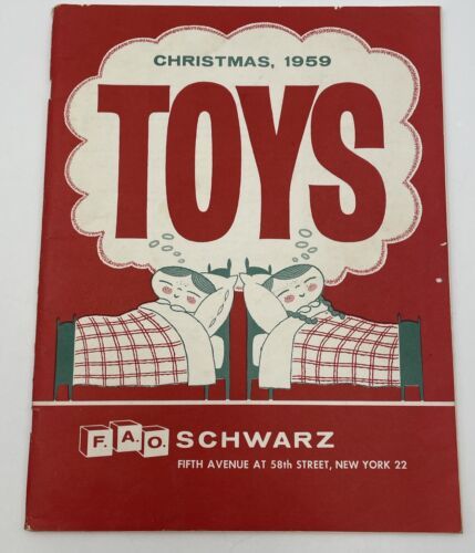 Primary image for F.A.O. Schwarz Christmas 1959 Toy Catalog Vintage Mailer Original