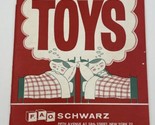 F.A.O. Schwarz Christmas 1959 Toy Catalog Vintage Mailer Original - £30.22 GBP