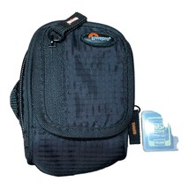 Compact Camera Case Pouch Bag With Clip For  Digital Camera With 2 4GB P... - $11.49