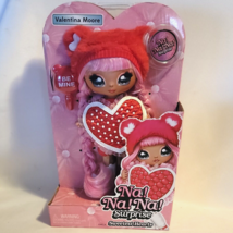 Na! Na! Na! Surprise Sweetest Hearts Valentina Moore Red Heart Bear Stuffed Doll - £10.88 GBP