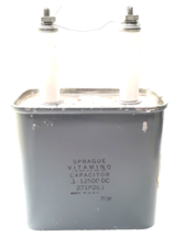 Sprague Vitamin Q Capacitor Oil Filled .1-12500 DC 271P28S - £39.33 GBP