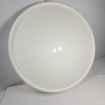 Rubbermaid Lazy Susan Turntable Spinner White #230T 1 Tier 1 round Vintage - $281.36 MXN
