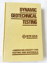1978 HC Dynamic Geotechnical Testing - £23.35 GBP