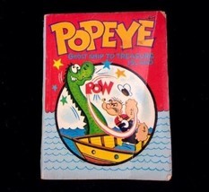 Vintage 1967 Big Little Books Popeye Ghost Ship To Treasure Island Soft Cover - £10.98 GBP