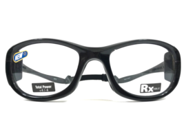 Rec Specs Eyeglasses Frames SS4000 #203 Polished Black Full Rim 60-19-133 - $69.29