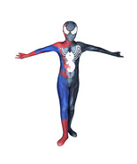 Spider-Man Superhero Dress Up Venom Half Raimi Spider Suit Cosplay Costume - £31.96 GBP