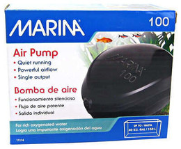 Marina Aquarium Air Pump: Quiet and Powerful Aeration for Healthy Tanks - £17.77 GBP+