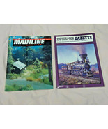 Narrow Gauge and Short Line Gazette and Mainline Modeler  2 magazines  - $20.50 CAD