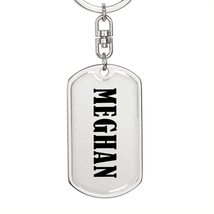Meghan v01 - Luxury Dog Tag Keychain Personalized Name - £23.88 GBP