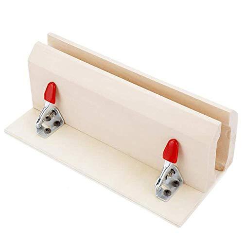 Bluemoona 1 Pc - Wood Leather Stitching Pony Clamp Leathercraft Table Desktop La