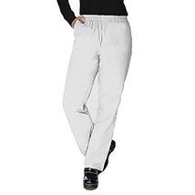 Allheart Unisex Scrub or Chef&#39;s Pants White (AH-9101) (Large) - £7.62 GBP