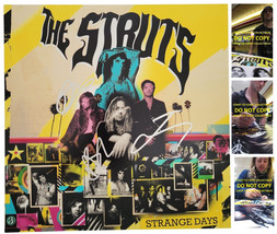 The Struts Band Signed 12x12 Strange Days Album Photo Proof COA Autographed - £229.43 GBP